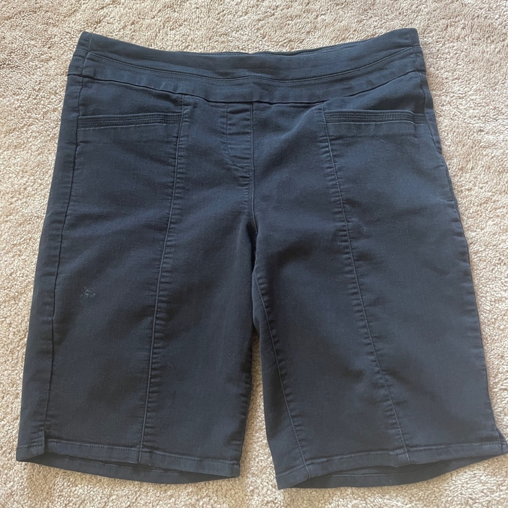 Westbound Black Bermuda Shorts Classic Style 14